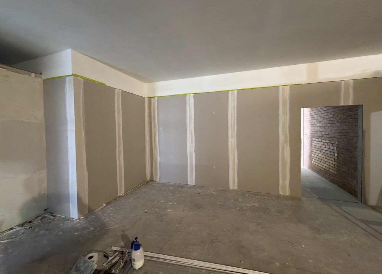 Plastering project