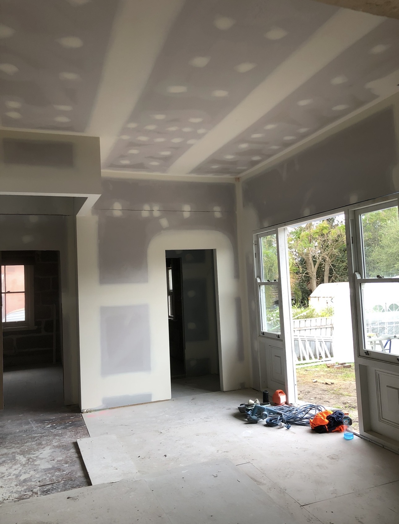 Plastering project