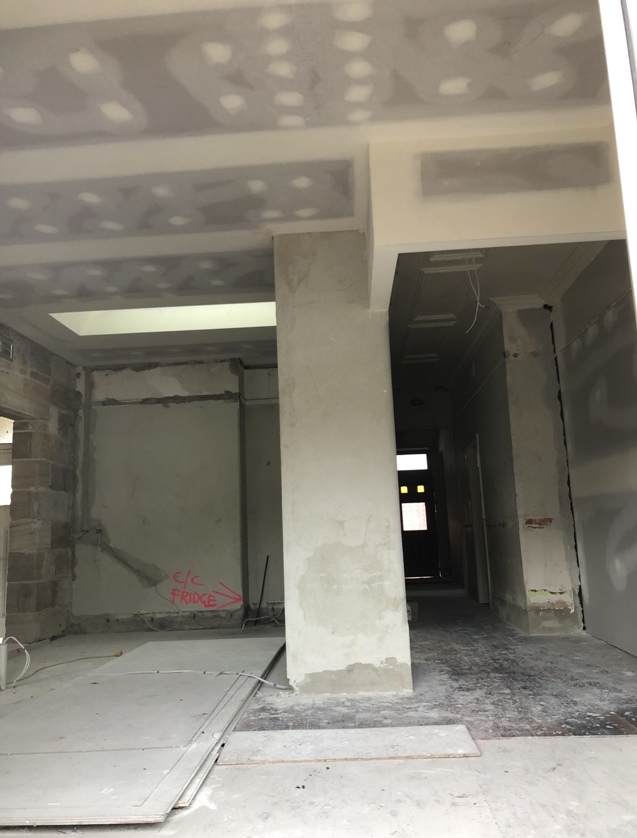 Plastering project
