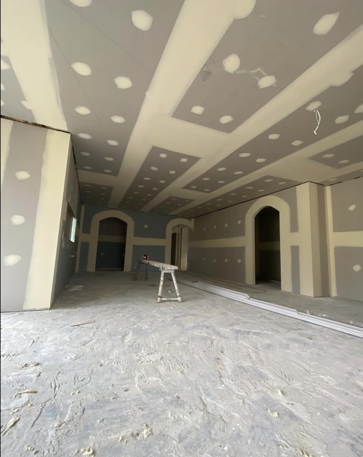 Plastering project