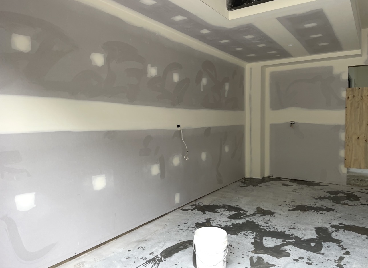 Plastering project