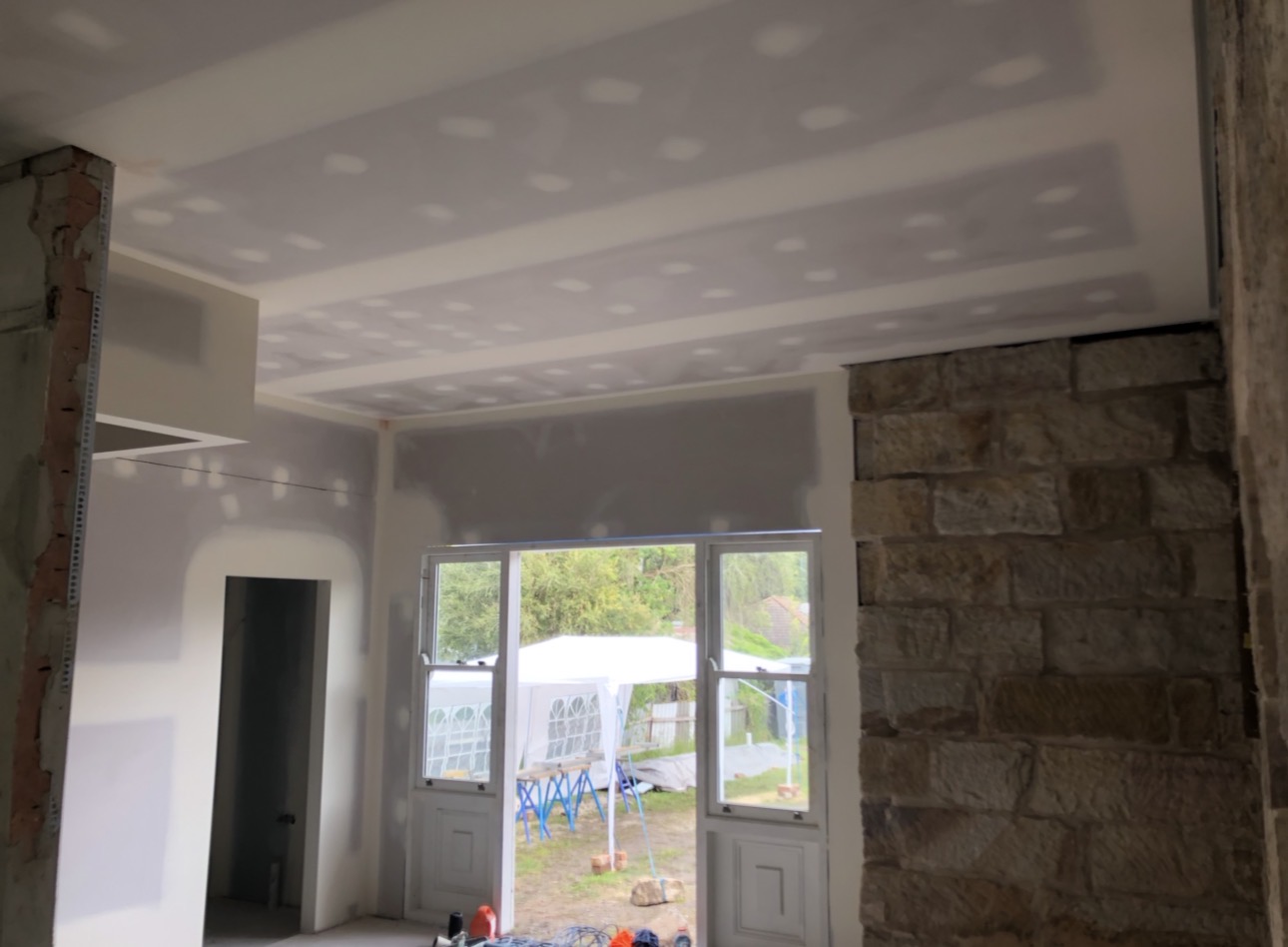 Plastering project
